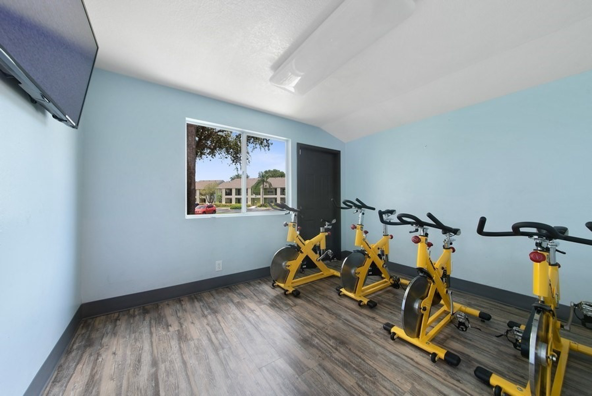 The fitness center at Turtle Cove in West Palm Beach, FL.