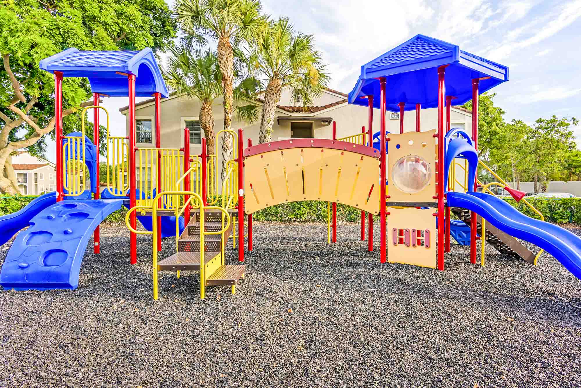 The playground at Miramar Lake in Fort Lauderdale, FL.